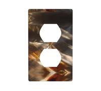 Placa decorativa de pared VVXBHGR dorada con diseño de reloj de arena para decoración del hogar, flexible y elástica para cocina, sala de estar, dormitorio