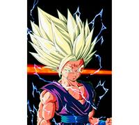 Placa Decorativa Gohan Metálica Cuadro Póster HD