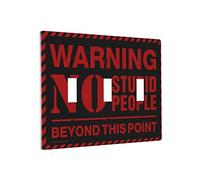 Placa decorativa para interruptor de advertencia de no Stupid People Beyond This Point Switch Wallplate Cover Chef Outlet Cover 3 Wall Outlet Cover