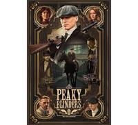 Placa Decorativa Peaky Blinders Metálica Cuadro Póster HD