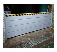 Placa deflectora a prueba de inundaciones for presas, paneles aluminio reutilizables y desmontables, tableros protección contra, 2 3 4 5 6 7 8 9 10 pies(L 100cm(3.3ft))