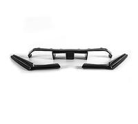 Placa del Alerón del Difusor del Parachoques Inferior Trasero para F80 F82 F83 para M3 para M4 15-20 Labio Posterior con Kit De Luz Indicadora Aleron Coche(Glossly Black)