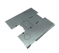 Placa Deslizamiento Metal para Tamiya para Scania 770S 56379 4X2 1/14 RC Camión Volquete Mejora Coche Piezas Decorativas para Juguetes Piezas Mejora RC