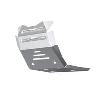 Placa Deslizamiento para Moto para Guzzi para V85TT 2019-2024 Piezas Motocicleta Placa Protectora Marco Protector Cubierta Protectora Debajo Motor Protector Motor Moto(Silver)