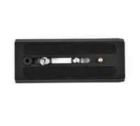 Placa deslizante de liberación rápida para Manfrotto 503HDV MH055M0-Q5, aleación de aluminio con tornillos de 1/4 y 3/8, diseño compacto para equipo de cámara
