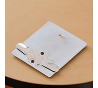Placa deslizante para máquina de coser, placa de empuje de acero inoxidable para máquinas de coser domésticas modelo 307, para costuras suaves y un rendimiento duradero