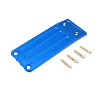 Placa Deslizante Protectora Inferior Delantera de Metal, Armadura de chasis Delantero for Trax-XAS 1/5 X-Maxx 8S 77086-4 77076-4 RC Car Monster Truck(Blauw)