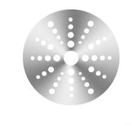 Placa difusora de calor de acero inoxidable para cocinas de inducción, funciona con vidrio y utensilios de cocina no ferrosos para un rendimiento de cocción uniforme (23 cm)