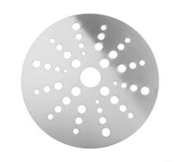 Placa difusora de calor de acero inoxidable para cocinas de inducción, funciona con vidrio y utensilios de cocina no ferrosos para un rendimiento de cocción uniforme (19,8 cm)