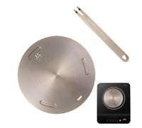 Placa difusora de inducción, placa adaptadora de inducción, adaptador de placa de inducción | Adaptador de inducción de cocina de acero inoxidable 430, placa difusora de inducción de calor, difusor de