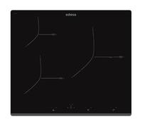 Placa Edesa EIT-6329 B Inducción 3 Zonas 7100 W Control Táctil Negra
