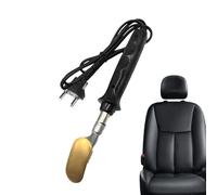 Placa eléctrica para cuero - Placa térmica profesional, herramienta | Mini calentador de metal ABS de precisión para tapicería de bolsas de asiento de coche