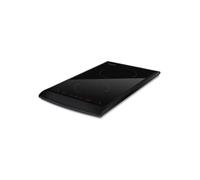 Taurus Darkfire Domino - Placa de inducción digital con 2 fuegos, Diámetro hasta 17,5 cm, 10 niveles de potencia, Temperatura ajustable, Función temporizador, Diseño ultraslim, 2900W, 600x310x71 mm.