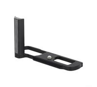 Placa en L de liberación rápida para Panasonic GH7 G9II, soporte de mango de aleación de aluminio para ultraligero, fácil de instalar para fotografía y video (negro)
