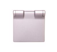 Placa enchufes aluminio VALENA LIFE 754862
