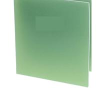 Placa epoxi premium 3240 FR-4 de color verde agua for aplicaciones eléctricas y de aislamiento, opciones de espesor de 0,2 a 4 mm, 1 pieza(330MM x 330MM 2mm)