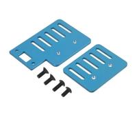 Placa Fijación del Interruptor Aluminio Piezas para Tamiya M-05 Pro 1/10 | Piezas coche RC con placa interruptor aluminio chasis gira montaje de control electrónico seguro