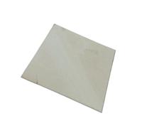 Placa fina de mica natural (longitud 21/80/150 mm), paneles de protección térmica de mica transparente for reemplazo (10 unidades)(100X100X0.1MM)