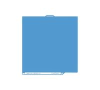 Placa fría para Elegoo Centauri Carbon/Centauri Carbon 2, impresora 3D de doble cara de baja temperatura, placa de construcción fría, adhesivo fuerte, plataforma sin pegamento, 260 x 271 mm