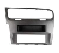 Placa frontal 1-DIN con bolsillo vacío compatible con VW Golf VII (AU) 2012-2020