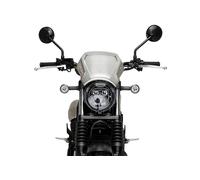 Placa frontal de aluminio Puig para Honda CL 500 (año 2023-2024) - Plata