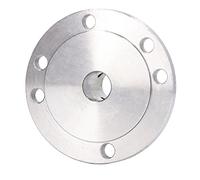 Placa Frontal de Mandril de Torno, Placa Frontal de Acero de Torno, Superficie de Corte Plana, Pesada, 6 (14 mm)