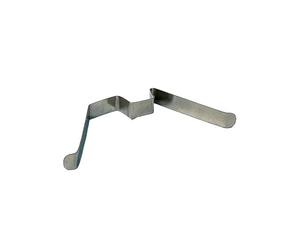 Placa frontal de tanque pared for inodoro, placa cubierta agua, Clip resorte acero, 4 Uds