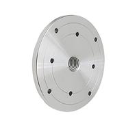 Placa frontal de torno de 6 pulgadas y 150 mm, para portabrocas de torno de madera rosca M33 x 3.5, accesorios de herramientas de torneado para carpintería, placa frontal de madera (tamaño: 150 mm 1