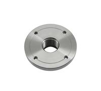 Placa frontal de torno de madera de 3 "pulgadas y 75mm, brida de acero al carbono con rosca M33 de 1" M18 for torneado de madera, accesorios for carpintería (Color : 1 Inch x 8TPI)