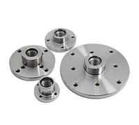 Placa frontal de torno de madera, portabrocas de torno, placa frontal de portabrocas de torno de madera M33 X 3.5/1 pulgada X 8TPI / M18 X 2.5 Placa frontal roscada Herramientas de torneado for carpin