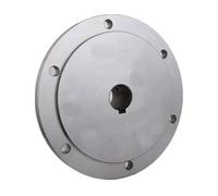 Placa frontal del torno Adecuado for reductor de transición de eje de motor montado en mandril K11/K12-125, brida de eje óptico, acero al carbono templado(MAROON)