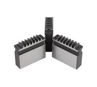 Placa frontal del torno Mandril de 3 mordazas con garras blandas for máquinas herramienta auxiliares K11-80/100/125/160/200/250 (3 piezas/juego)(K11-250 soft claws)