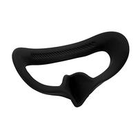 Placa Frontal para Gafas de Dron, Protección de Silicona para Gafas de Dron, Almohadilla para los Ojos, Apertura Precisa del Molde, Amigable con la Piel para Mantener(Negro)