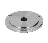 Placa frontal para mandril, placa frontal para torno de acero al manganeso de alta extracción fácil y dura para K72-130 (28 mm)