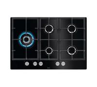 Placa Cristalgas 75cm AEG HKB75820NB con 5 quemadores
