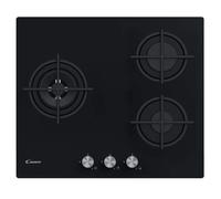 Candy Moderna CSG63B4PB Negro Integrado 56 cm Encimera de gas 3 zona(s)