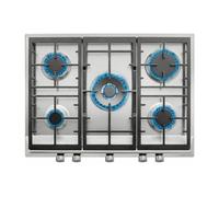 Teka EX 70.15G AI AL DR CI - Placa de Gas Butano 5 Fuegos Autoencendido Inox