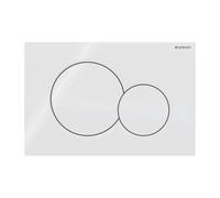 Placa Geberit Sigma01 RouBianco Doble Botón | 115.770.11.5 Blanco