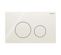 Placa Geberit Sigma40 RouVetro Gris Arena Doble Botón | 115.628.JL.1 GRI
