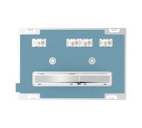 Placa Geberit Sigma50 Cuadrada Personalizable / Cromo Doble Botón | 115.788.00