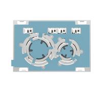 Placa Geberit Sigma50 Rou Personalizable / Cromado Doble Botón | 115.884.0