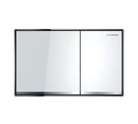 Placa Geberit Sigma60 Vidrio Blanco Filo Pared | 115.640.SI.1 Vidrio Blanco