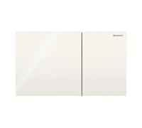 Geberit Sigma70 placas de accionamiento para doble descarga, angular, 115.622.JL.1, Color: gris arena / cristal