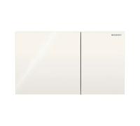 Placa Geberit Sigma70 Cuadrada Vidrio Gris Arena Doble Botón | 115.622.JL.1 Ve