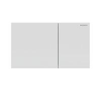 Placa Geberit Sigma70 Square Blanca Mate Doble Botón | 115.622.JT.1