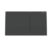 Placa Geberit Sigma70 Square Negro Mate Doble Pulsador 115.622.14.1