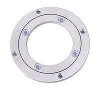 Placa giratoria de cojinete Giratorio de aleación Lazy Susan Placa giratoria de cojinete Giratorio de aleación de Aluminio Resistente Mesa de Comedor Redonda Placa giratoria Suave[1#]