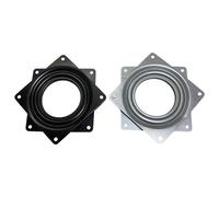 Placa Giratoria De Repuesto 360 grados Giratorio Rodamiento Cuadrado Para Muebles Taburete Silla Reemplazo Placa Giratoria Cuadrada