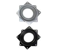 Placa Giratoria De Repuesto 360 grados Giratorio Rodamiento Cuadrado Para Muebles Taburete Silla Reemplazo Placa Giratoria Cuadrada