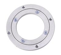 Placa giratoria Redonda de aleación de Aluminio de Alta Resistencia, Soporte Giratorio para Mesa de Comedor, Placa giratoria para decoración de Pasteles de Restaurante, Estante de TV(4Inch)